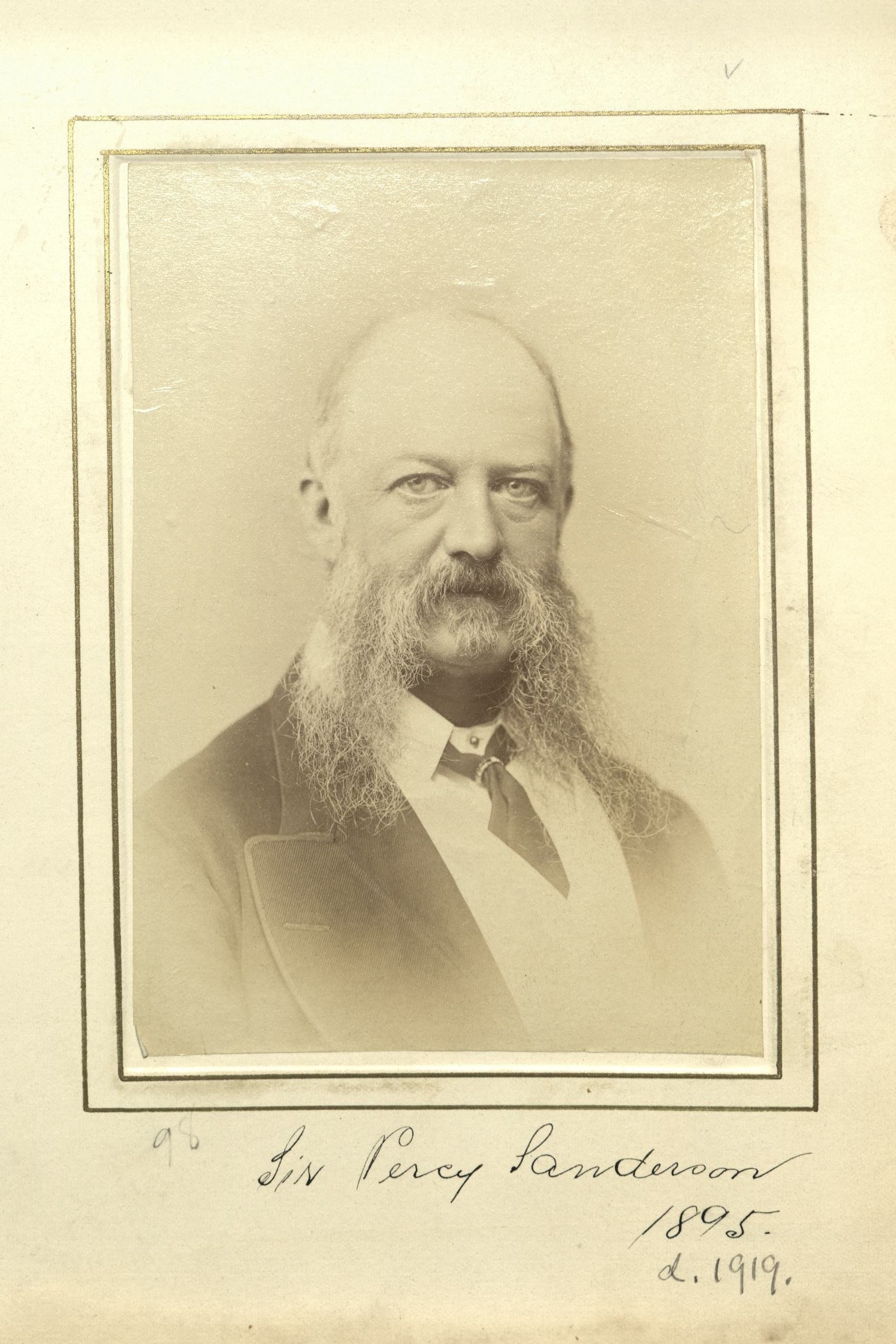 Member portrait of Percy Sanderson